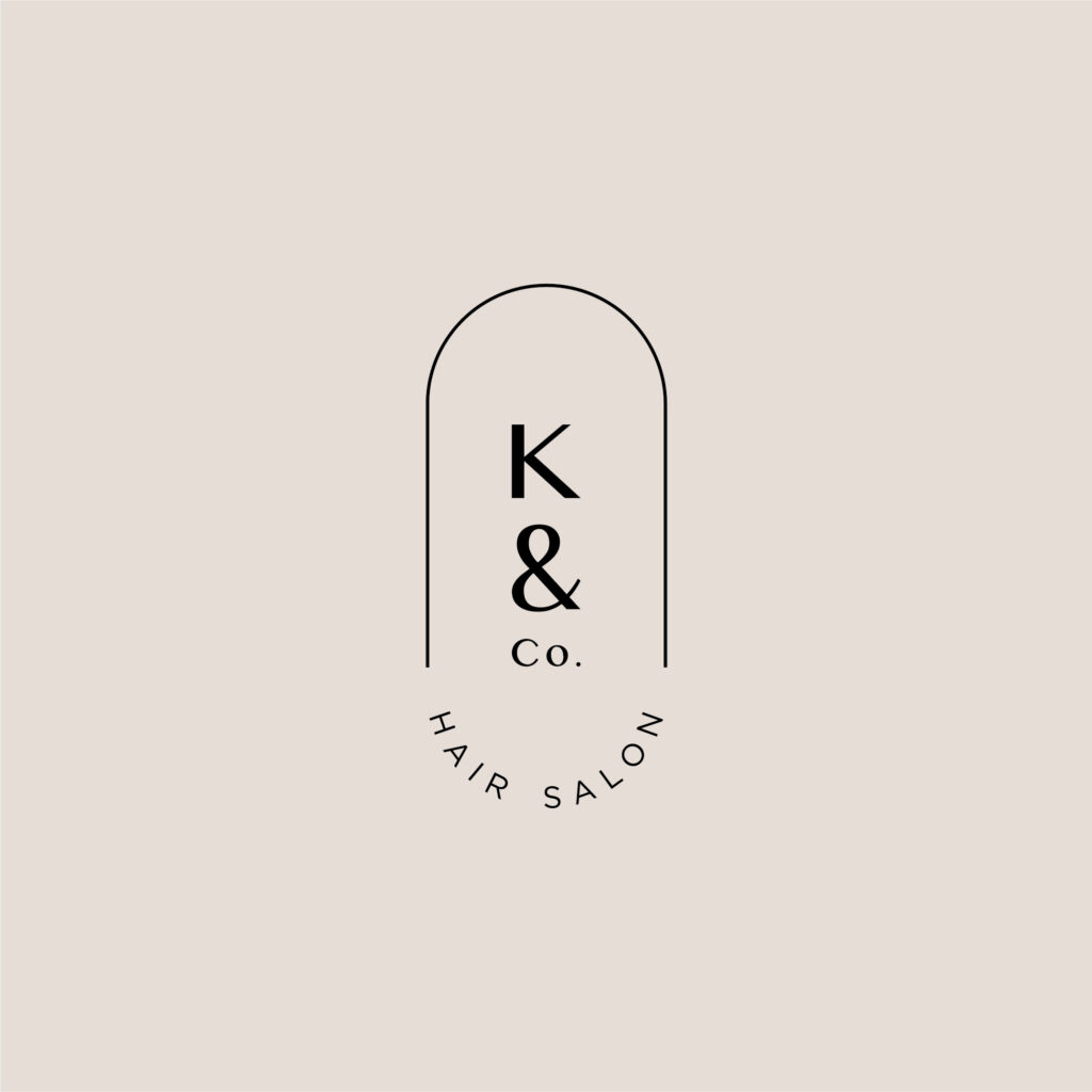 Kimberley and Co. Submark Logo Design by The Stylesheet